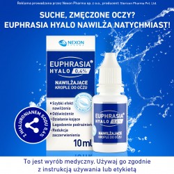 Zdjęcie produktu - #1 EUPHRASIA Hyalo 0,4% Nawilżające krople do oczu, 10 ml