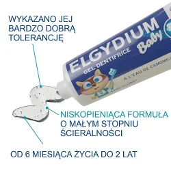 Miniaturka artykułu - #0 ELGYDIUM Baby Żel do zęb&oacute;w dla dzieci 6m+, 30ml