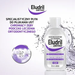 Miniaturka artykułu - #1 Eludril ORTHO Płyn do płukania jamy ustnej dla os&oacute;b noszących aparaty ortodontyczne, 500 ml