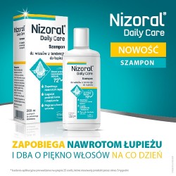 Zdjęcie produktu - #0 Nizoral Daily Care szampon zapobiega nawrotom łupieżu, 200 ml