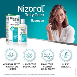 Zdjęcie produktu - #1 Nizoral Daily Care szampon zapobiega nawrotom łupieżu, 200 ml