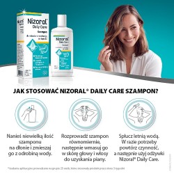 Zdjęcie produktu - #3 Nizoral Daily Care szampon zapobiega nawrotom łupieżu, 200 ml