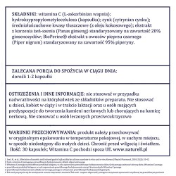 Zdjęcie produktu - #5 NATURELL C1000+, 30 kapsułek