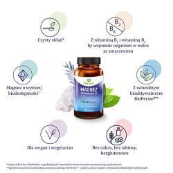 Zdjęcie produktu - #0 NATURELL Magnez Organiczny+, 50 kapsułek