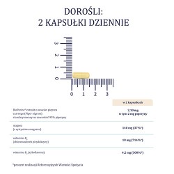 Zdjęcie produktu - #4 NATURELL Magnez Organiczny+, 50 kapsułek