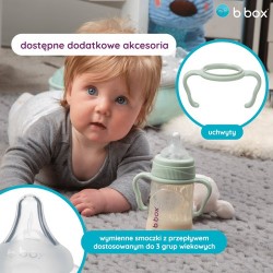 Zdjęcie produktu - #1 B.BOX Butelka do karmienia niemowląt (błękit), 180ml