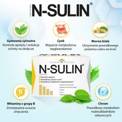 Zdjęcie produktu - #1 DOMOWA APTECZKA N-Sulin, 60tabl.