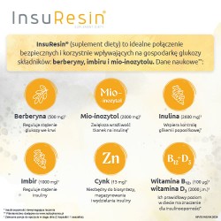 Zdjęcie produktu - #2 InsuResin NutroPharma, 30 sasz. + 60 kaps.