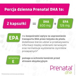 Zdjęcie produktu - #4 Prenatal DHA (kwasy omega &ndash; 3: DHA + EPA) &ndash; w ciąży i podczas karmienia piersią, 30 kapsułek 