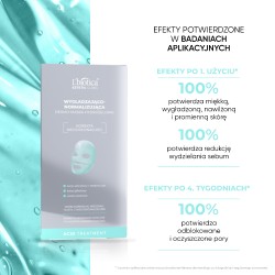 Zdjęcie produktu - #1 L'BIOTICA Estetic Clinic Acid Treatment Wygładzająco-normalizująca dermo-maska hydrożelowa, 23ml/1szt.
