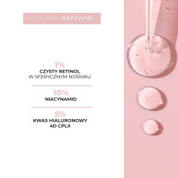 Zdjęcie produktu - #4 L'BIOTICA Estetic Clinic Meso Treatment Wygładzająco-modelujący dermo zabieg Serum na noc, 30ml