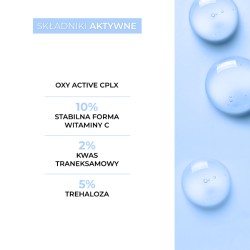 Zdjęcie produktu - #4  L'BIOTICA Estetic Clinic Oxy Treatment Naprawczo-dotleniający dermo zabieg Serum na noc, 30ml