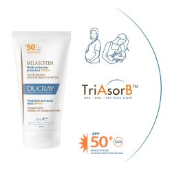 Zdjęcie produktu - #0 DUCRAY Melascreen Fluid przeciw przebawieniom SPF50+, 50ml 