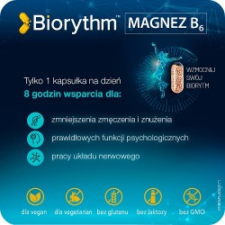 Zdjęcie produktu - #1 Biorythm Magnez B6, 30kaps.