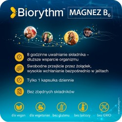 Zdjęcie produktu - #3 Biorythm Magnez B6, 30kaps.