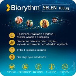 Zdjęcie produktu - #3 Biorythm Selen 100ug, 30kaps.