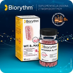 Zdjęcie produktu - #0 Biorythm Witamina B12 Max, 30kaps.