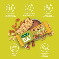 Zdjęcie produktu - #2 BAKALLAND BA! Baton 5 orzech&oacute;w, 40g