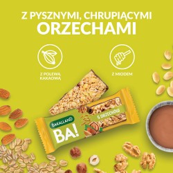 Zdjęcie produktu - #3 BAKALLAND BA! Baton 5 orzech&oacute;w, 40g