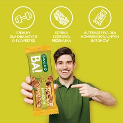 Zdjęcie produktu - #4 BAKALLAND BA! Baton 5 orzech&oacute;w, 40g