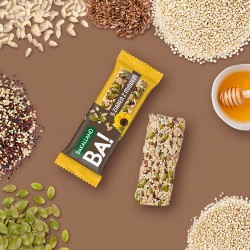Zdjęcie produktu - #0 BAKALLAND BA! Baton 5 ziaren z miodem, 40g