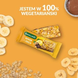 Zdjęcie produktu - #1 BAKALLAND BA! Baton zbożowy Banan, 40g