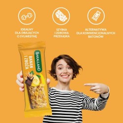Zdjęcie produktu - #4 BAKALLAND BA! Baton zbożowy Banan, 40g