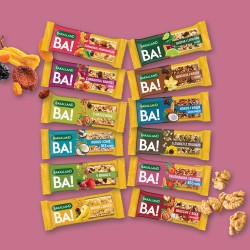 Zdjęcie produktu - #5 BAKALLAND BA! Baton 5 zb&oacute;ż Truskawka i Quinoa zero cukru, 30g