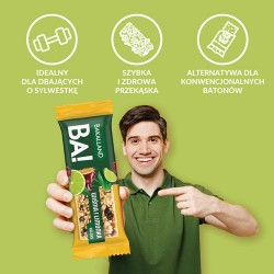 Zdjęcie produktu - #4 BAKALLAND BA!lans RELAKS Baton Wiśnia i limonka, 38g