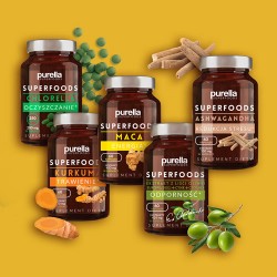 Zdjęcie produktu - #4 PURELLA Maca Energia, 60 kapsułek