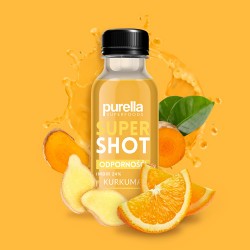 Zdjęcie produktu - #0 PURELLA SuperShot Odporność imbir + kurkuma, 100 ml