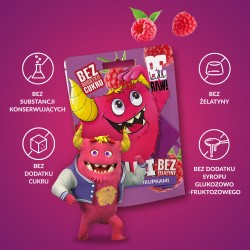 Zdjęcie produktu - #2 BeRAW Kids Żelki Malina z chrupkami, 35 g