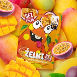 Zdjęcie produktu - #0 BeRAW Kids Żelki Mango Marakuja, 35 g