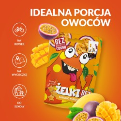 Zdjęcie produktu - #4 BeRAW Kids Żelki Mango Marakuja, 35 g