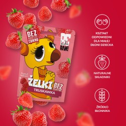 Zdjęcie produktu - #3 BeRAW Kids Żelki Truskawka, 35 g