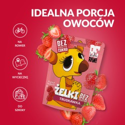 Zdjęcie produktu - #4 BeRAW Kids Żelki Truskawka, 35 g