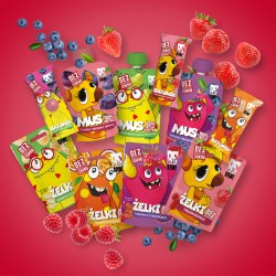 Zdjęcie produktu - #5 BeRAW Kids Żelki Truskawka, 35 g