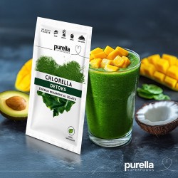 Zdjęcie produktu - #2 PURELLA Chlorella. Detoks. Źr&oacute;dło witaminy A i żelaza, 21g