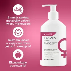Miniaturka artykułu - #0 Provag Emulsja do higieny intymnej z kwasem mlekowym, 500 ml