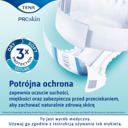 Zdjęcie produktu - #1 TENA Pieluchomajtki ProSkin Flex Plus XL, 30szt.