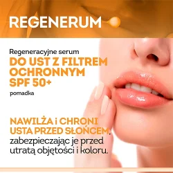 Miniaturka artykułu - #0 REGENERUM regeneracyjne serum do ust w sztyfcie z SPF 50+, 5g