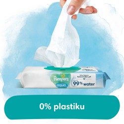 Zdjęcie produktu - #5 Pampers Harmonie Aqua Chusteczki nawilżane, 9x48szt.