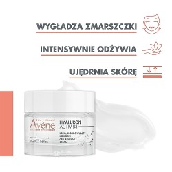 Zdjęcie produktu - #1 AVENE HYALURON ACTIV B3 Krem odbudowujący kom&oacute;rki, 50 ml
