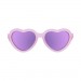Zdjęcie produktu - #0 Babiators Okulary przeciwsłoneczne z polaryzacją HEART FROSTED PINK PURPLE MIRRORED LENS POLARIZED 6+ lat P-HRT-503-L