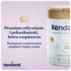 Miniaturka artykułu - #1 Kendamil Premium 2 Mleko następne, 800g