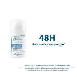 Miniaturka artykułu - #1 DUCRAY Hidrosis Control Antyperspirant w kulce roll-on, 40ml