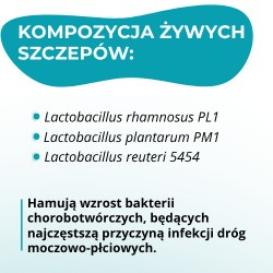 Zdjęcie produktu - #1 UroLact doustny Probiotyk Urologiczny 400mg, 10 kaps.