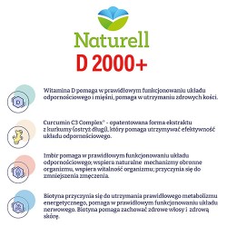 Zdjęcie produktu - #2 NATURELL witamina D 2000+, 60kaps.