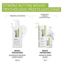 Zdjęcie produktu - #4 BIOVAX Trychologic Przetłuszczanie - Szampon do włos&oacute;w i sk&oacute;ry głowy, 200ml