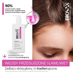 Zdjęcie produktu - #0 BIOVAX Trychologic Przesuszenie i Łamliwość Szampon do włos&oacute;w i sk&oacute;ry głowy, 200ml